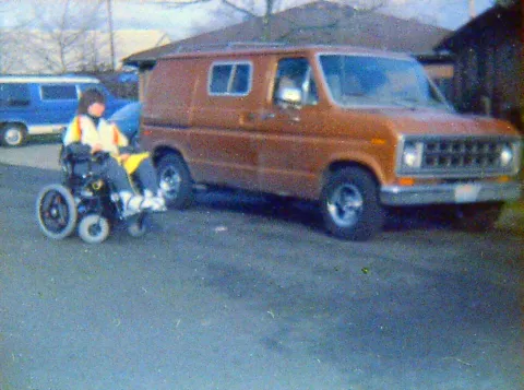 cassi and my first van
